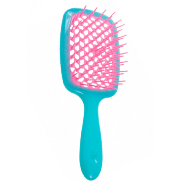 Щітка Janeke Superbrush The Original 86SP226AR Бірюза/рожева