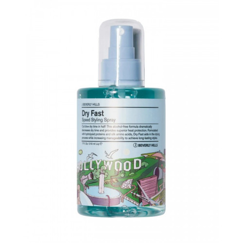 JBeverly Hills Dry Fast Speed Styling Spray  210ml Спрей Термозахист для захисту волосся