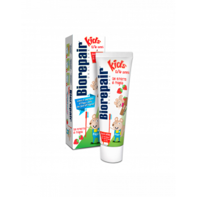 BIOREPAIR Kids 0-6 Strawberry 50ml  Дитяча зубна паста 