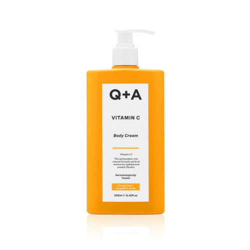 Q+A Vitamin C Body Cream  250ml Крем для тіла з Вітаміном С