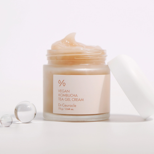Dr.ceuracle Vegan Kombucha Tea Gel Cream 75ml Веганський крем-гель з екстрактом комбучі