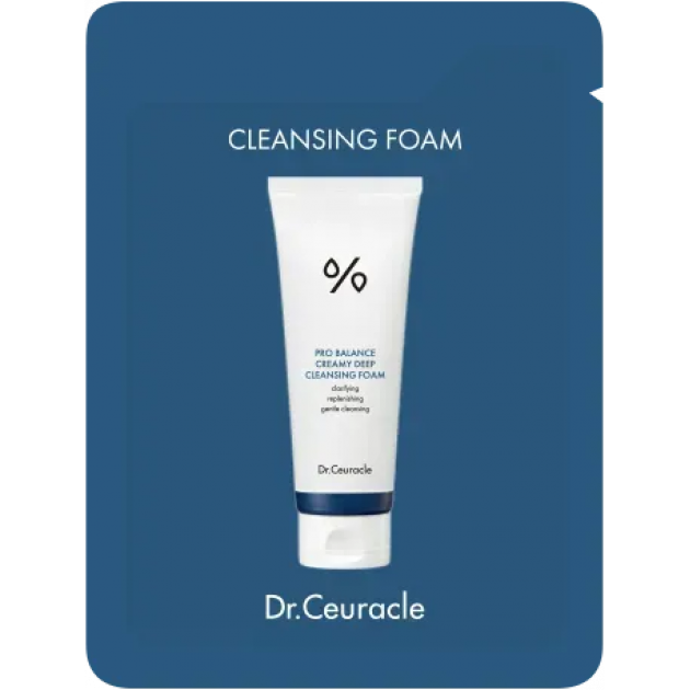 SAMPLE Dr.ceuracle Pro Balance Soothing Cleansing Foam Зразок гелю для вмивання з пробіотиками
