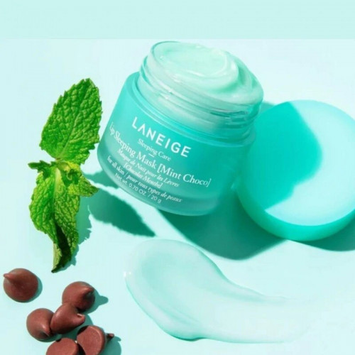 Laneige Lip Sleeping Mask (Mint Choco) 20ml Нічна відновлююча маска для губ