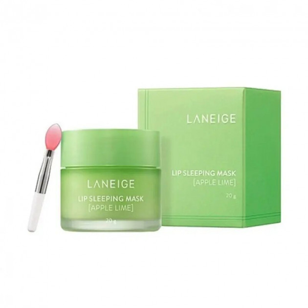 Laneige Lip Sleeping Mask (Apple Lime) 20ml Нічна відновлювальна маска для губ з яблуком та лаймом