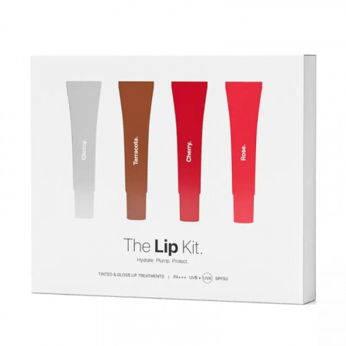 Transparent Lab Lipkit Treatment Набір зволожуючих бальзамів для губ із SPF 50 у чотирьох відтінках
