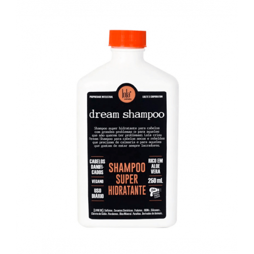 Lola Cosmetics Dream Cream Shampoo 250 ml - Зволожуючий шампунь  для сухого та неслухняного волосся