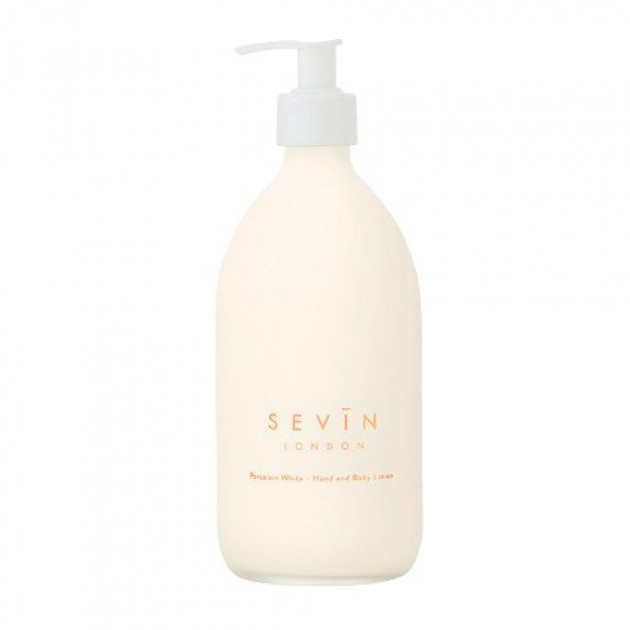 SEVIN Porcelain White Hand and Body Lotion 500 ml Лосьйон для рук та тіла  (скляна пляшка)