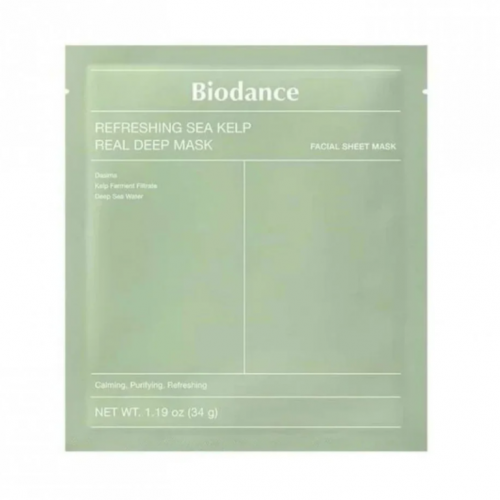 Biodance Real Deep Mask з Refreshing Sea Kelp 34 g Гідрогелева маска