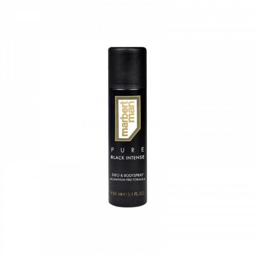 Marbert Pure Black Intense Deo & Bodyspray 150ml Дезодорант спрей з східно-пряним ароматом