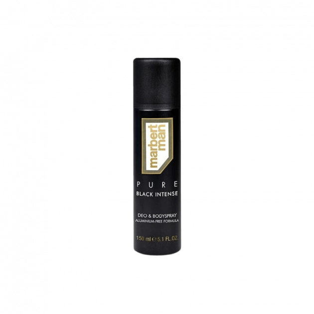 Marbert Pure Black Intense Deo & Bodyspray 150ml Дезодорант спрей з східно-пряним ароматом