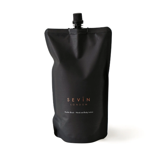 SEVIN Marble Black Hand and Body Lotion 500 ml Лосьйон для рук та тіла Refill Pouch