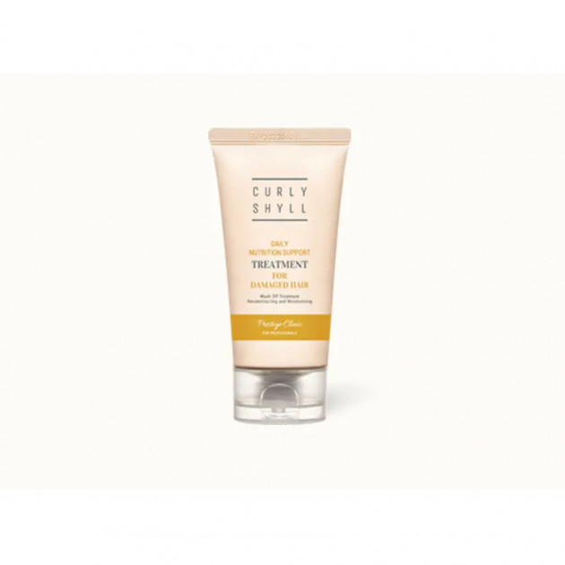 Curly Shyll Nutrition Support Daily Treatment for Damaged Hair 30 ml Відновлююча живильна маска для пошкодженого волосся