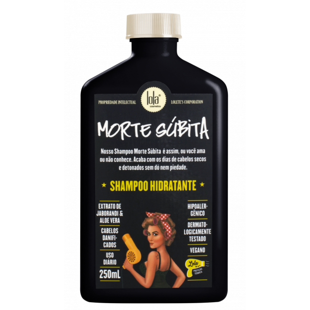 Lola Cosmetics Morte Subita Shampoo 250 ml Шампунь для сухого та пошкодженного волосся
