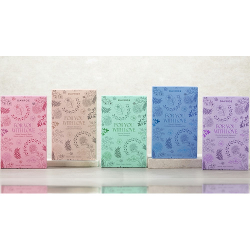 Davroe For You with love Moisture Senses&Luxe Leave-In Masque Набір Повнорозмірних засобів для Зволоження