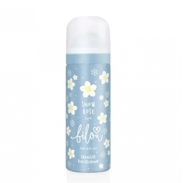 Bilou Snow Rose 50 ml Міні-пінка для душу