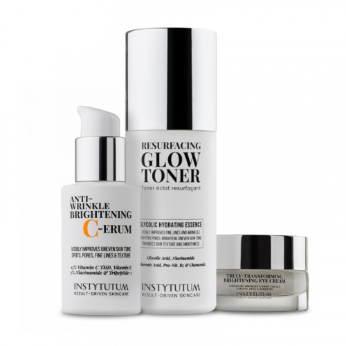 Instytutum Superstar Набір:Оновлюючий тонер,серум з Віт. С та навколо очей