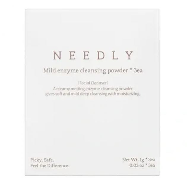 Needly Mild Enzyme Cleansing Powder 3*1g М'яка ензимна пудра для вмивання
