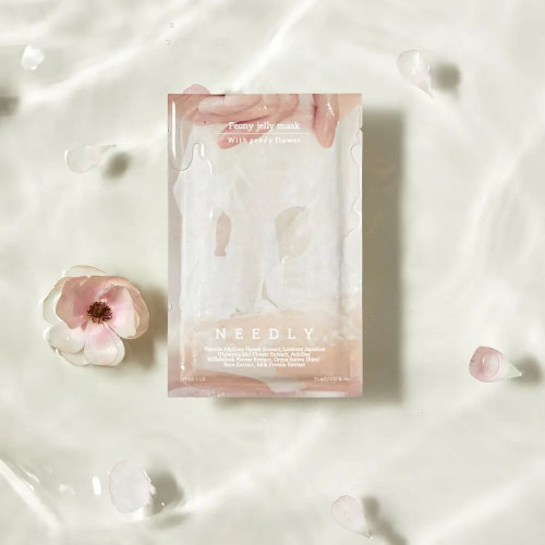 Needly Peony Jelly Mask, 33 мл Освітлююча тканинна маска для обличчя