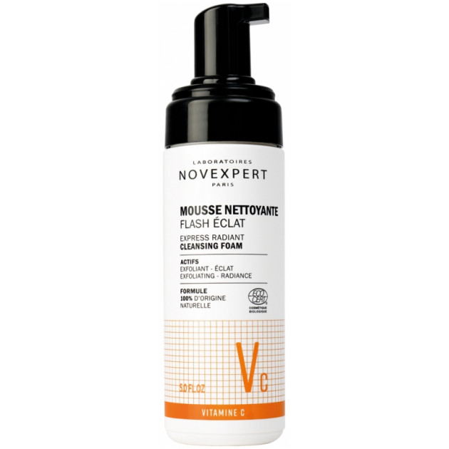 Novexpert Vitamine C Express Radiant Cleansing Foam 150 ml Мус очищаючий для сяяння шкіри з вітаміном С
