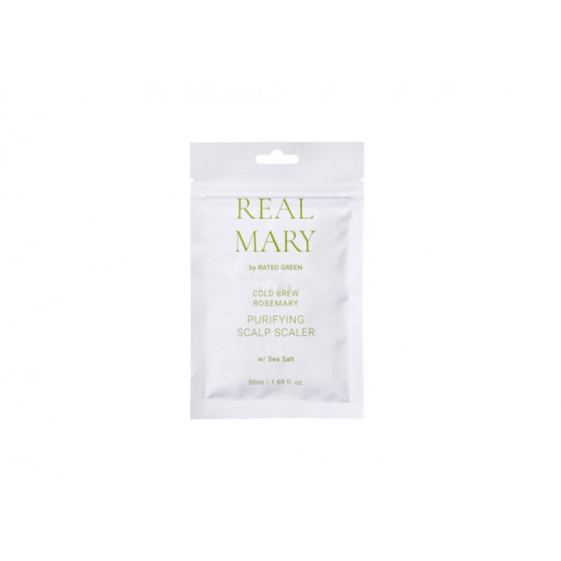 Rated Green Real Mary Cold Brewed Rosemary Purifyng Scalp Scaler 50ml Очищаюча маска з морською сіллю