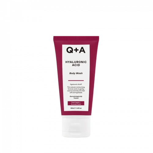 Q+A Hyaluronic Acid Body Wash МІНІАТЮРА 50ml Очищуючий гель для тіла з гіалуроновою кислотою