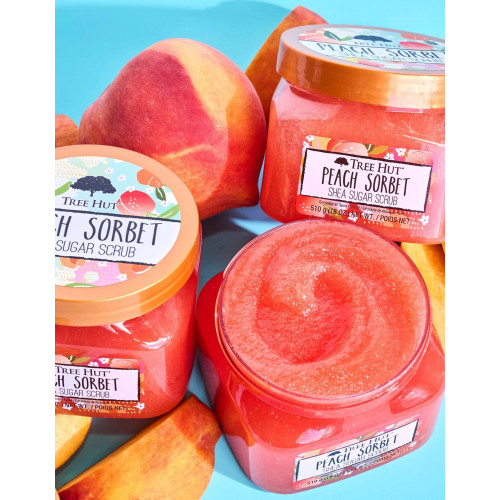 Tree Hut Peach Sorbet Sugar Scrub 510g Скраб для тіла