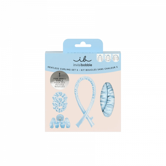 Подарунковий набір (2 резинки SPRUNCHIE, 1 заколка та 1 стрічка) invisibobble GIFT SET Baby Curl S