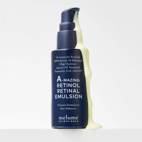 Melume A-mazing Retinol Retinal Emulsion 30ml Нічна мікроемульсія з ретиноїдом і ретиналем