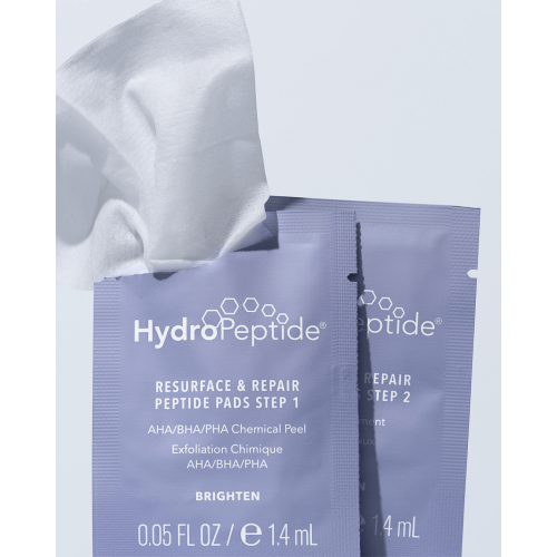 HydroPeptide Recurface and Repair Peptide Pads 30шт Пептидні пади для оновлення і регенерації шкіри