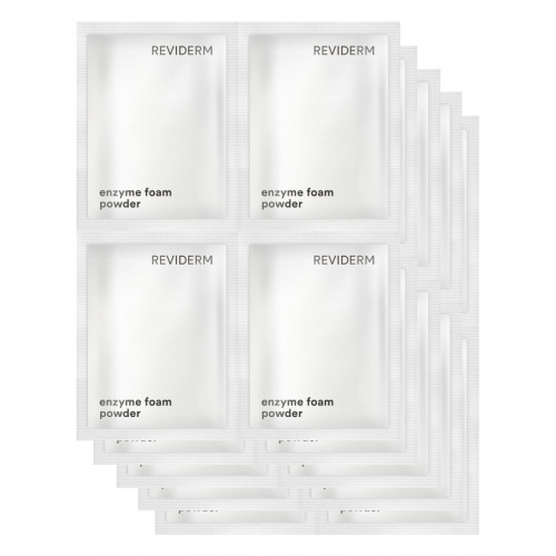 Reviderm Enzyme foam powder 1g/1 саше Косметична ензимна пудра з антибактеріальним та абсорбуючим ефектом
