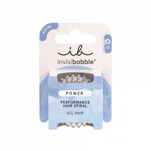 Резинка-браслет для волосся invisibobble POWER Crystal Clear