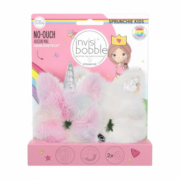 Резинка-браслет для волосся invisibobble SPRUNCHIE KIDS BunnyCorn