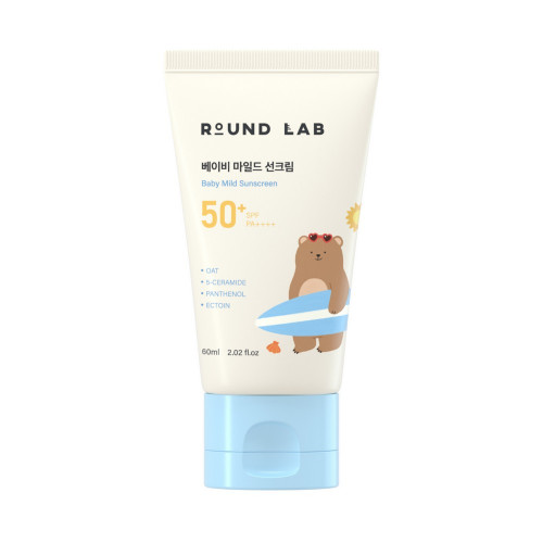 Round Lab Baby Mild Sunscreen 60 ml Дитячий сонцезахисний крем