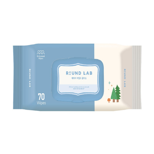 Round Lab Baby Mild Wet Wipes 70 шт Дитячі очищувальні серветки