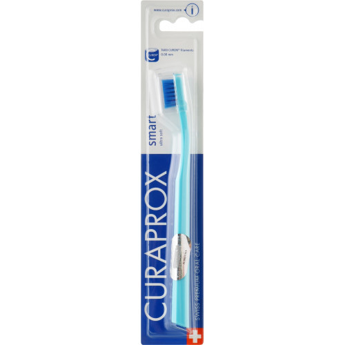 CURAPROX smart ultra soft 5-12 Years Зубна щітка середньої жорткості для дітей  (блакитна)