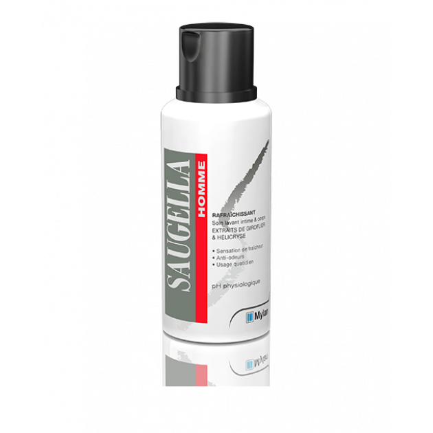 Saugella Homme Soin Lavant Intime & Corps 200 ml Чоловічий гель для інтимної гігієни