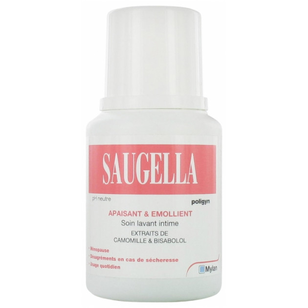 Saugella Poligyn 100 ml Щоденний гель для інтимної гігієни з екстрактом ромашки