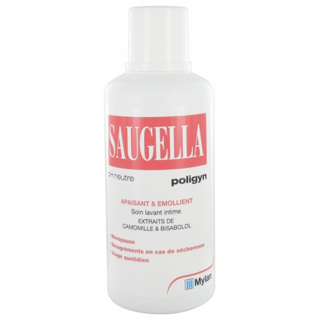 Saugella Poligyn 500 ml Щоденний гель для інтимної гігієни з екстрактом ромашки