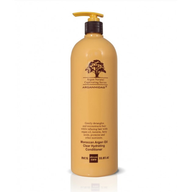 Arganmidas Moroccan Argan Oil Clear Hydrating Conditioner 1000ml Кондиціонер для волосся зволожуючий