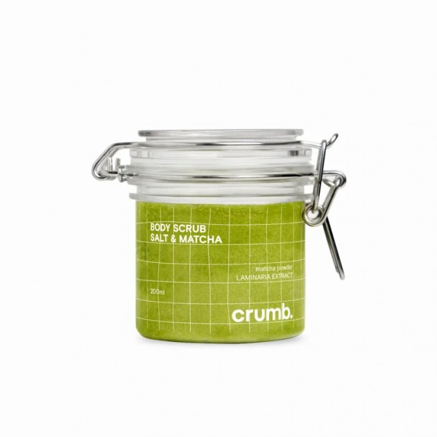 Crumb MATCHA 200ml Сольовий скраб для тіла