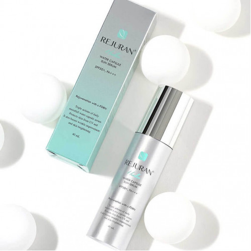Rejuran Water Capsule Sun Serum SPF 50/PA +++ 40ml Сонцезахисна сироватка з гідрокапсулами