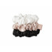 MON MOU Silk Medium Scrunchies Set Набір із 3 середніх резинок з натурального шовку