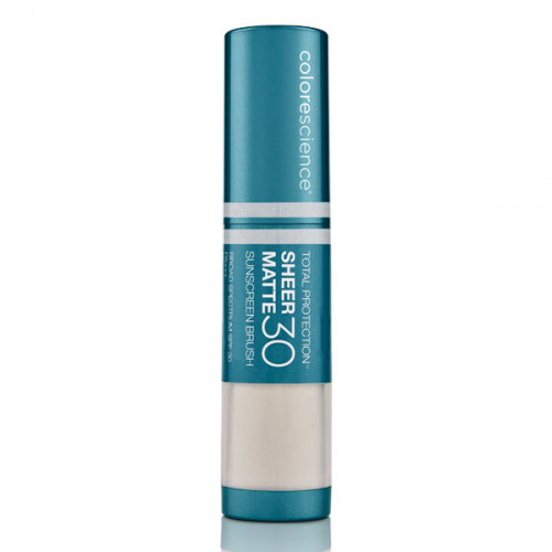Colorescience Sunforgettable Total Protection Sheer Matte Sunscreen SPF 30 4.3 g  Сонцезахисна матуюча пудра з пензлем