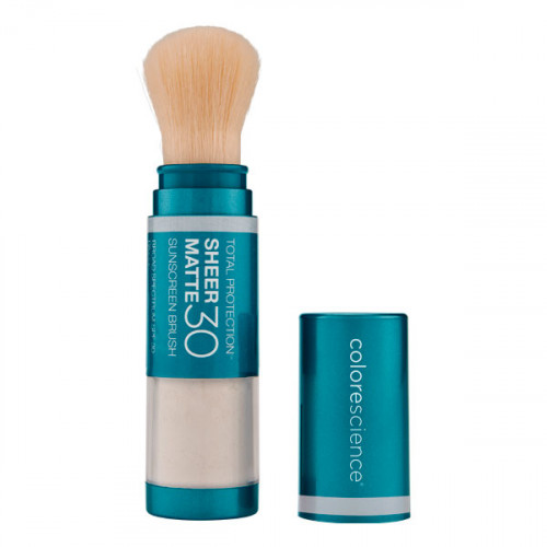 Colorescience Sunforgettable Total Protection Sheer Matte Sunscreen SPF 30 4.3 g  Сонцезахисна матуюча пудра з пензлем