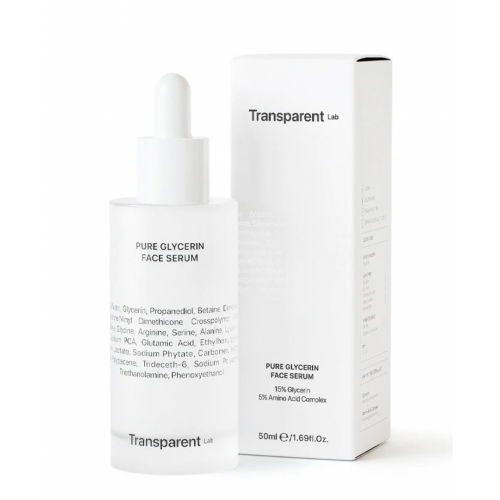 Transparent Lab Pure Glycerin Face Serum 50ml Зволожувальний серум з гліцерином