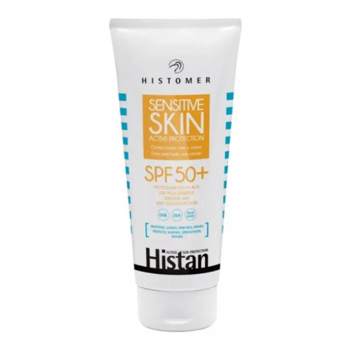 Histomer Histan Sensitive Skin Active Protection SPF50+ 200ml Сонцезахисний крем для обличчя та тіла