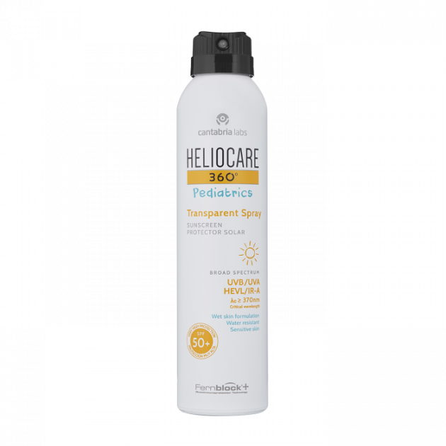 Cantabria Labs Heliocare 360° Pediatrics Transparent Spray SPF 50+ 200 ml Дитячий сонцезахисний спрей