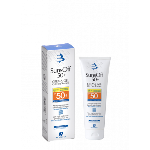 Biogena SunsOff Crem Gel SPF 50+ 90ml Сонцезахисний крем для жирної та комбінованої шкіри