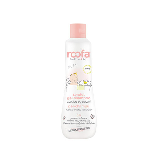 Roofa Baby Syndet gel shampoo 200 ml Синдет гель шампунь