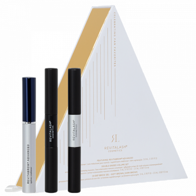 Revitalash KIT Fan Favorites Collection- Revitabrow Advanced Holiday 2022 Подарунковий набір для брів